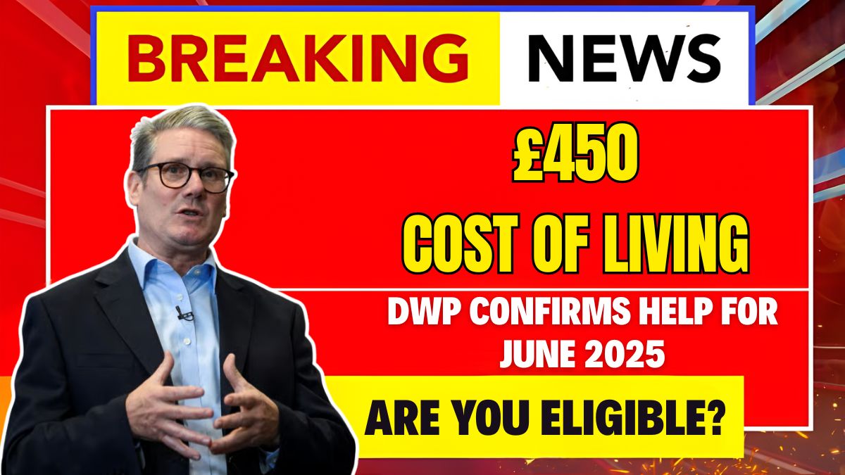 DWP Confirms £450 Cost of Living